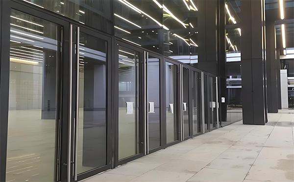 循化玻璃地弹门