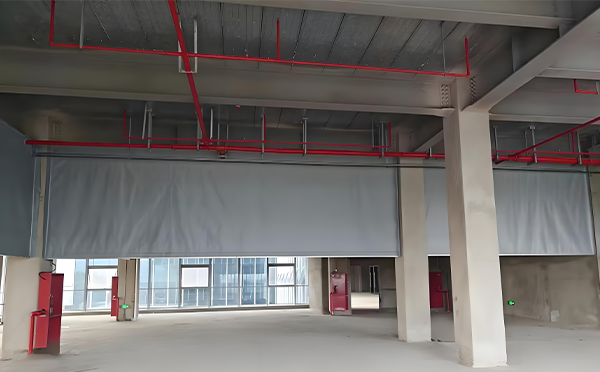 循化防火布挡烟垂壁