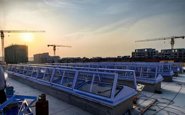 消防循化排烟窗工作原理