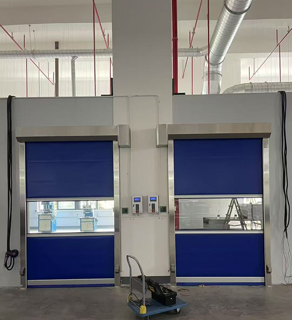 循化快速循化卷帘门助力食品加工车间环境升级