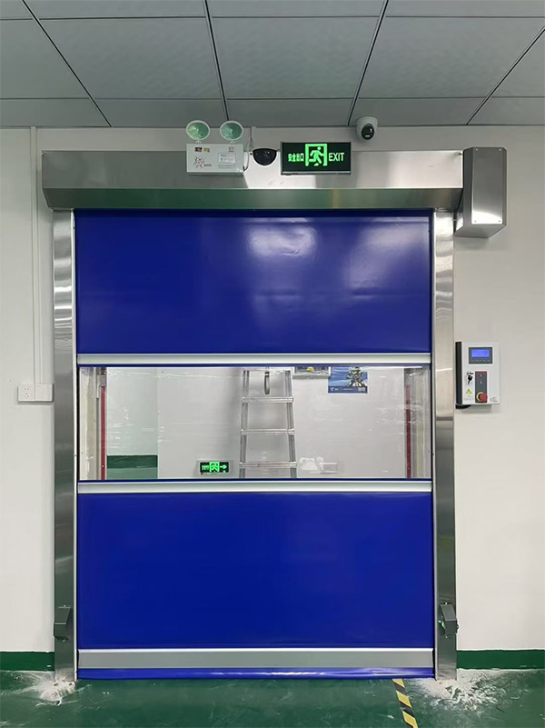 循化快速循化卷帘门在冷链物流仓储区的应用实践